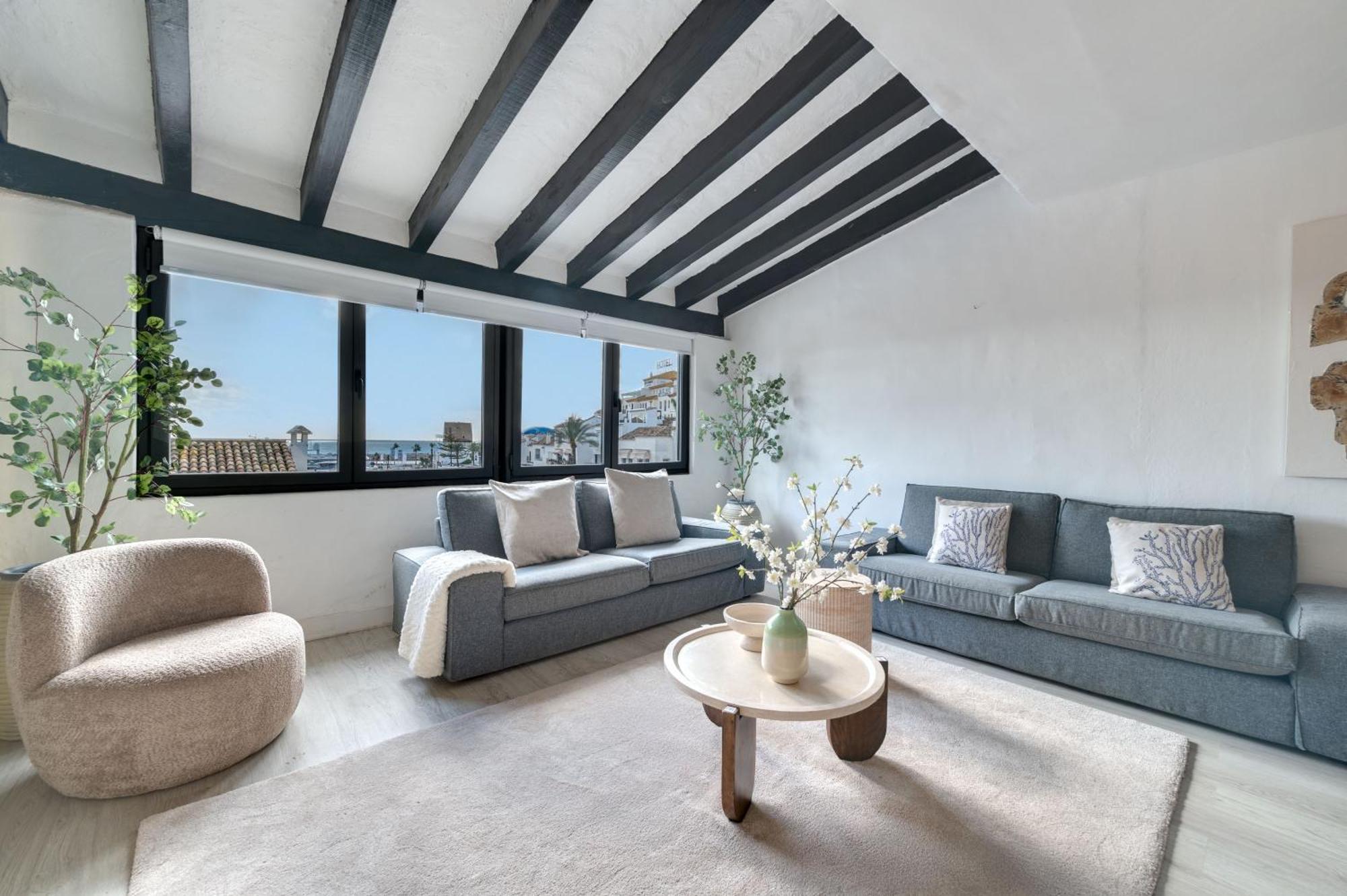 Vacation Marbella I Stylish 5Bdr Penthouse, Sea And Marina View Lägenhet Exteriör bild