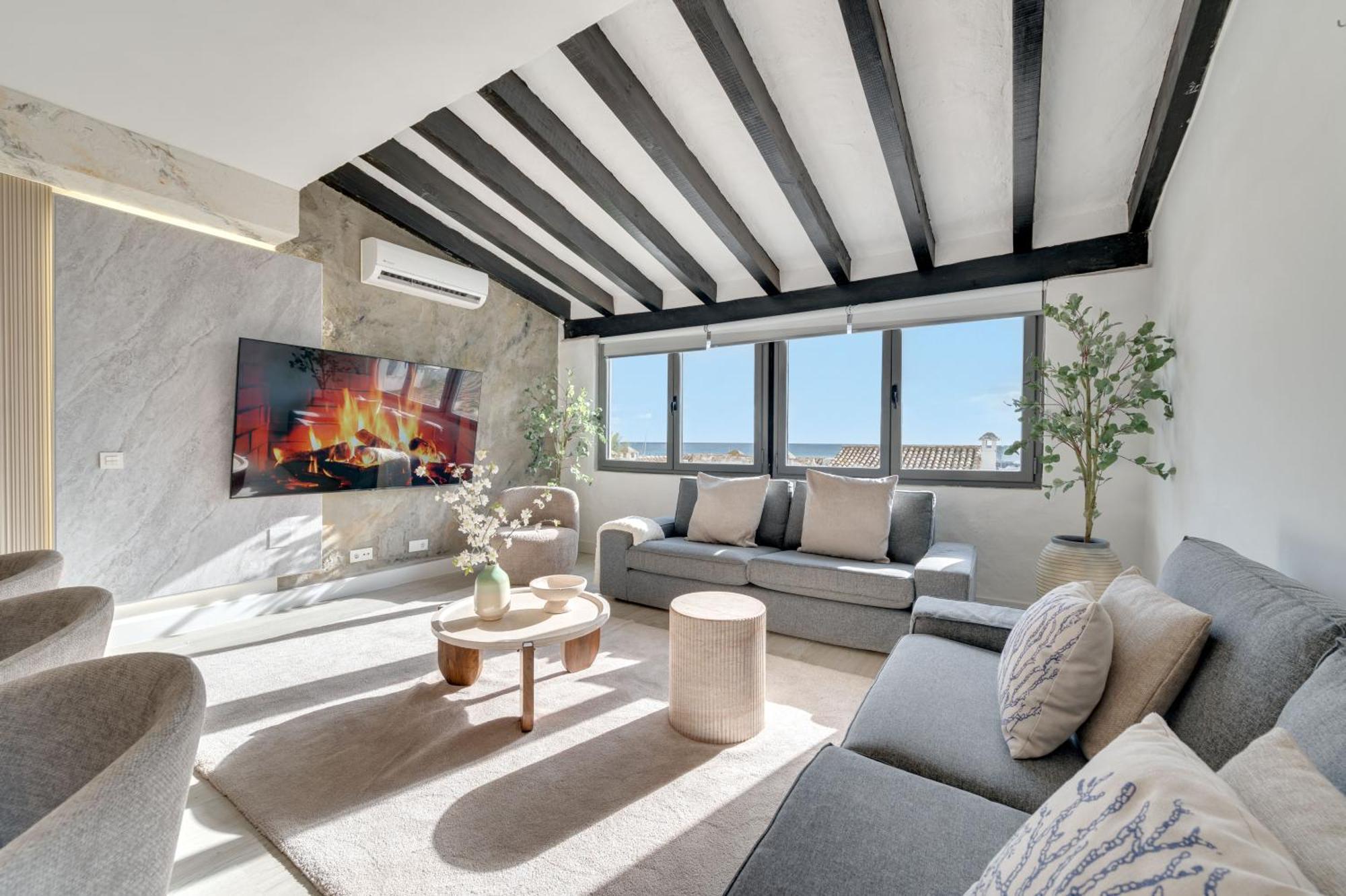 Vacation Marbella I Stylish 5Bdr Penthouse, Sea And Marina View Lägenhet Exteriör bild