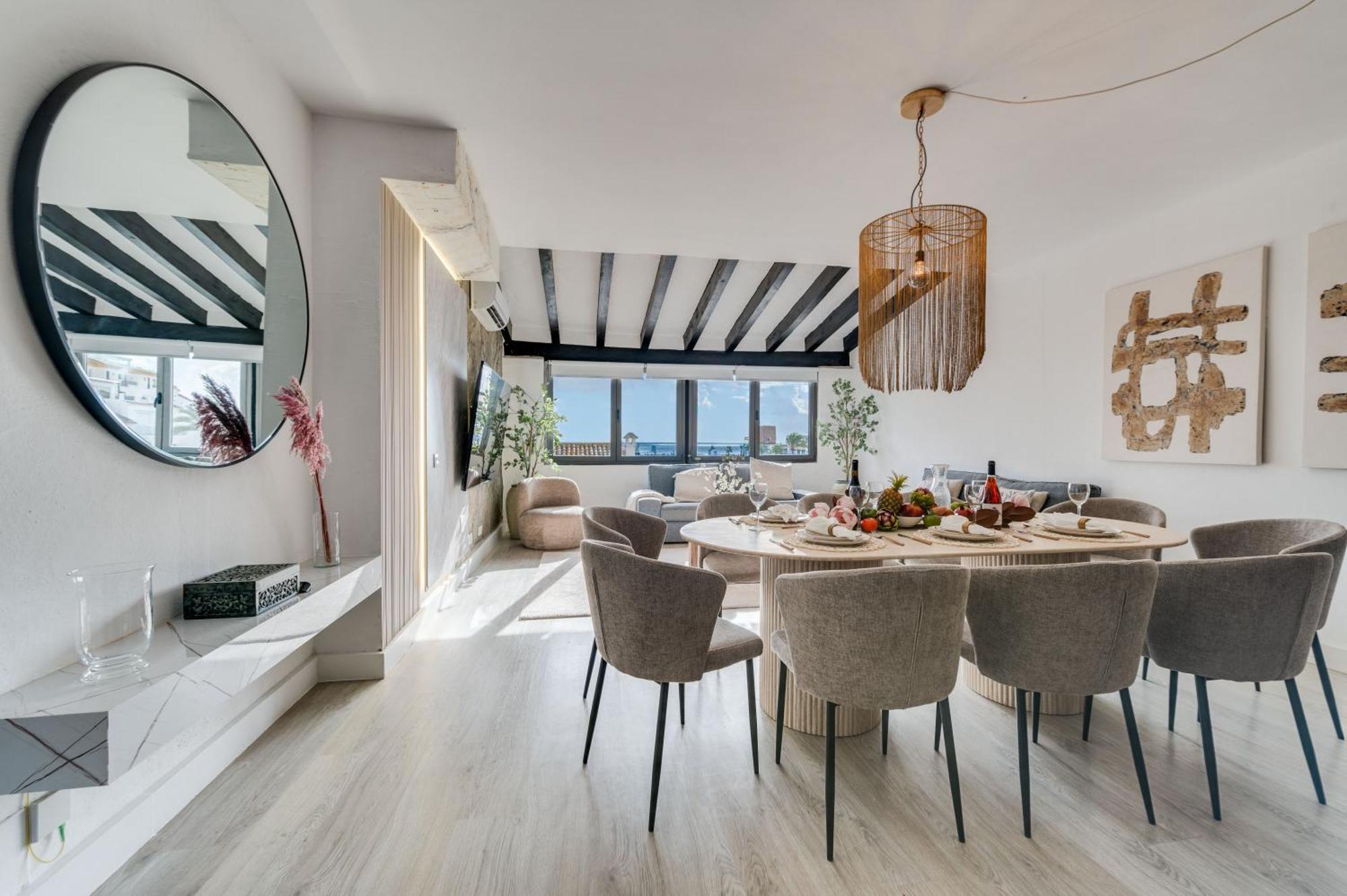 Vacation Marbella I Stylish 5Bdr Penthouse, Sea And Marina View Lägenhet Exteriör bild