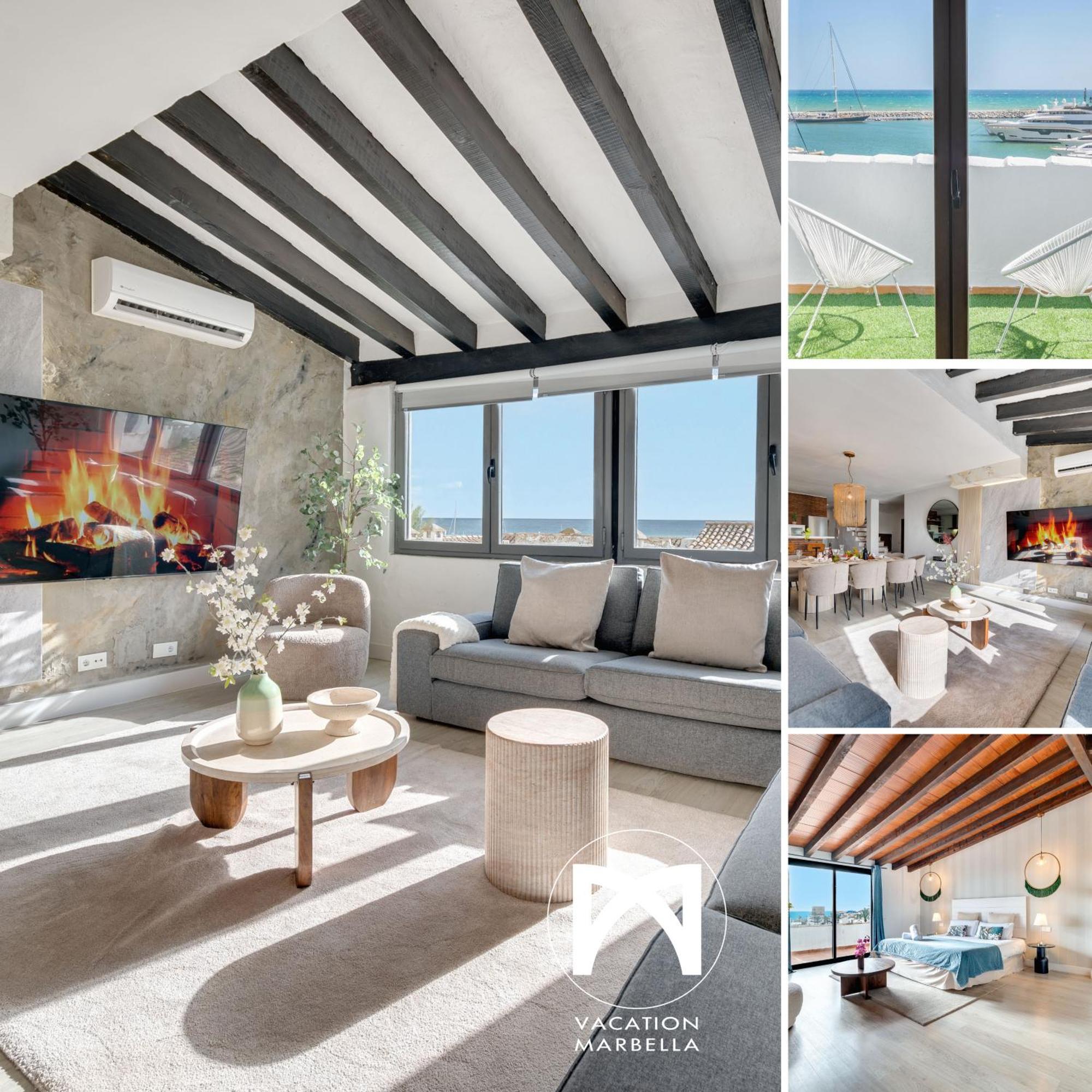 Vacation Marbella I Stylish 5Bdr Penthouse, Sea And Marina View Lägenhet Exteriör bild